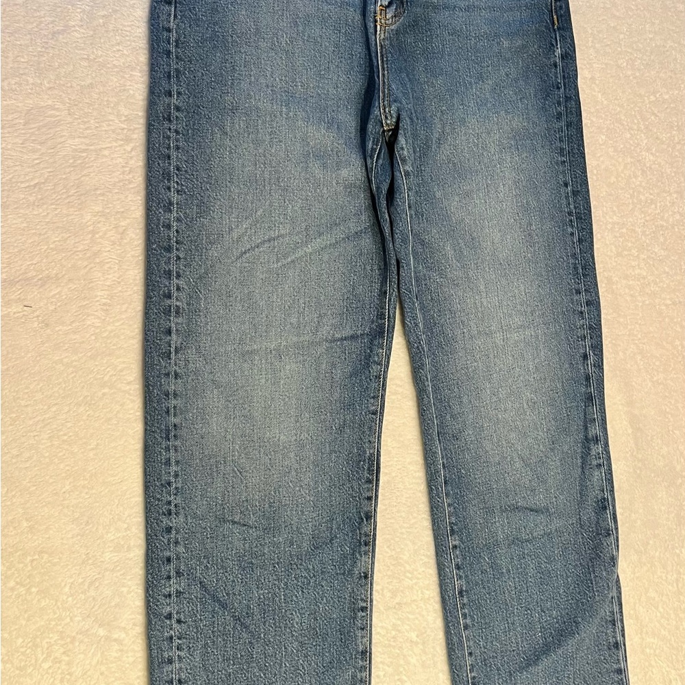 BDG Urban Outfitters High Rise Slim Straight Jeans Blue Wash Women’s Size 27